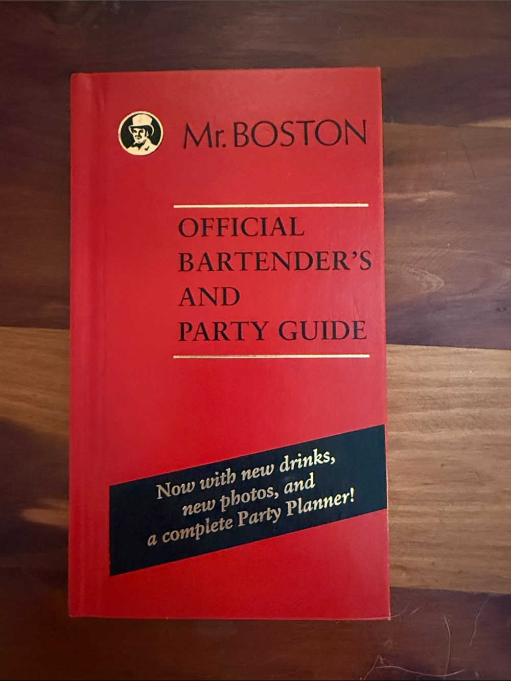 Mr. Boston Official Bartender's and Party Guide - Red Cover